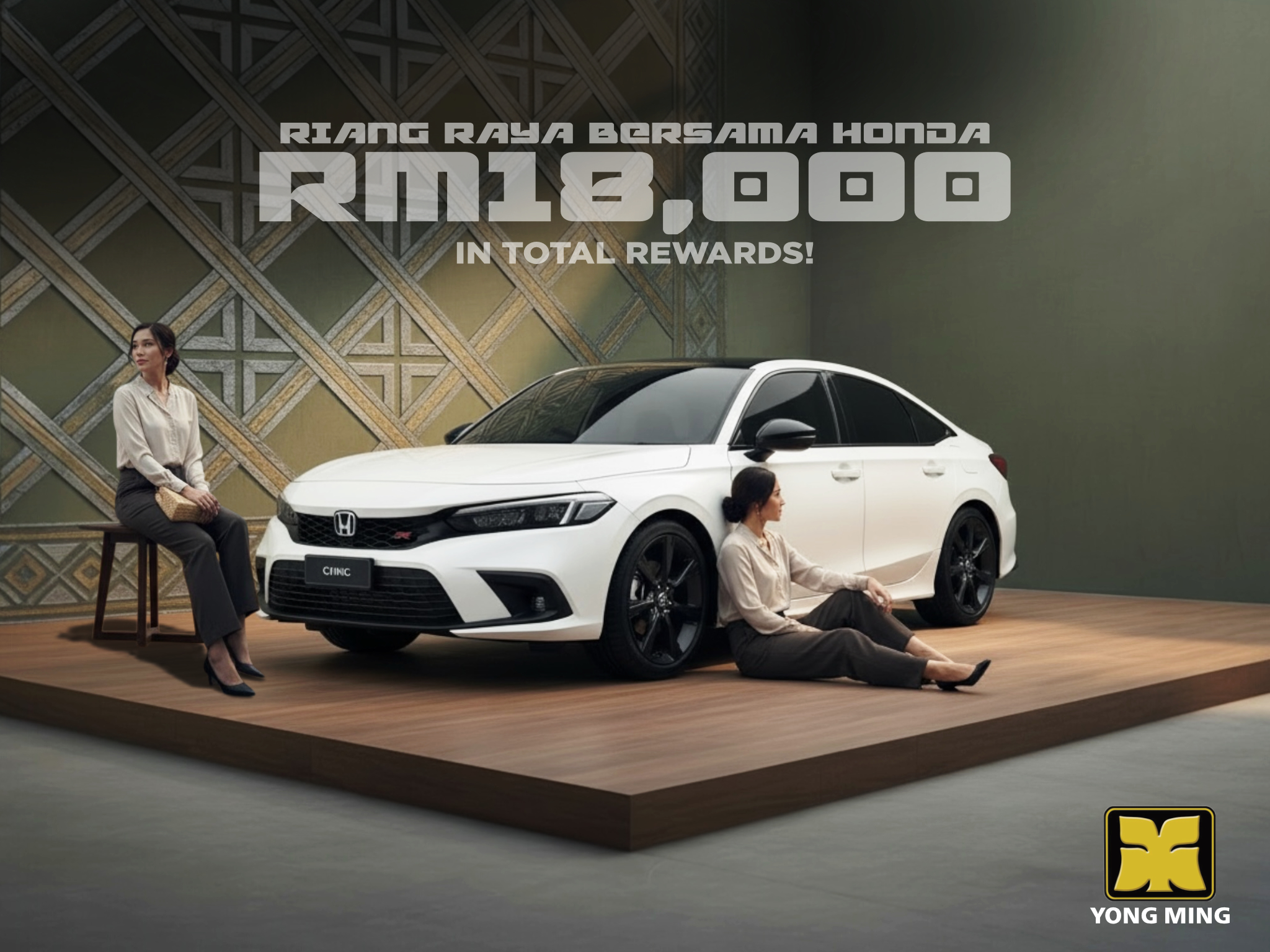 Woven Thread Yong Ming Honda Malaysia March 2026 Promotion Honda Civic