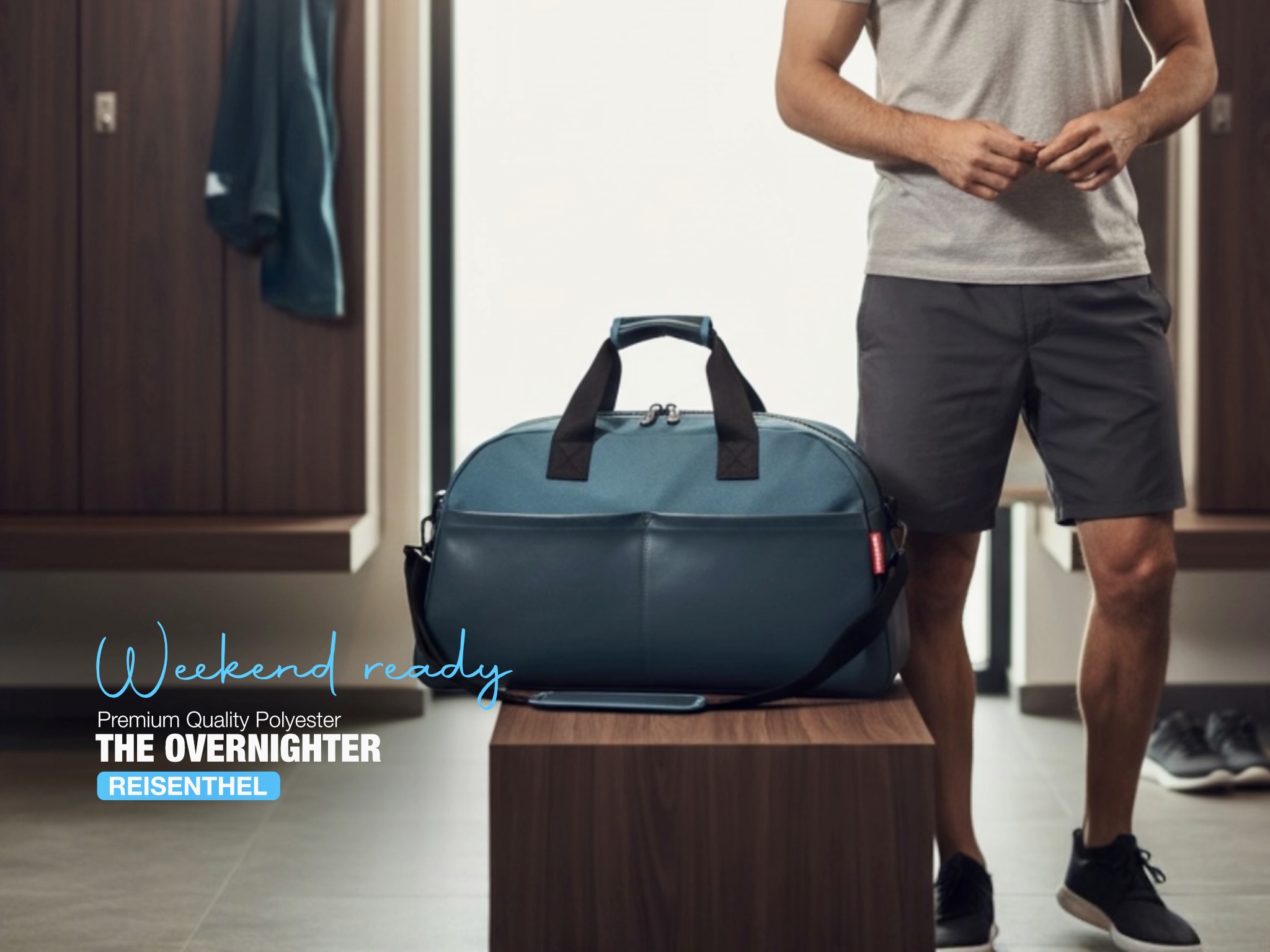 Shades of Glory Reisenthel Malaysia Overnighter Canvas Blue